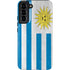 Uraguay Flag Distressed Galaxy S22 Plus Pro Case